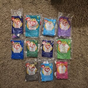 TY Beanie Babies McDonald's Happy Meal Toys